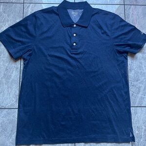 Brooks Brothers Men's Navy 100%Supima Cotton Short Sleeve Polo Shirt Logo Sz XL